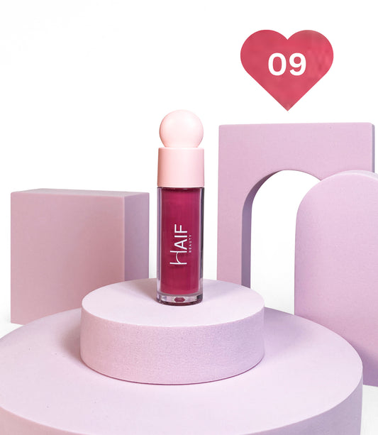 Haif Lip and Blush Liquid Paste - 09